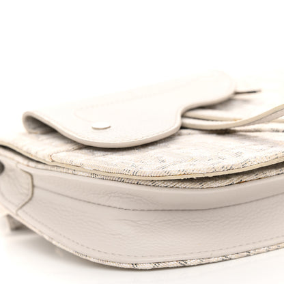 Christian Dior Oblique Saddle Messenger Pouch Beige 9 of 12