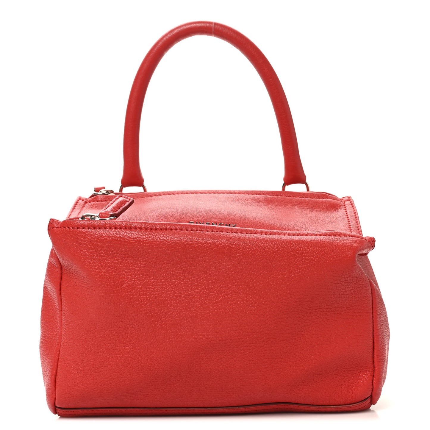 Sugar Goatskin Small Pandora Red