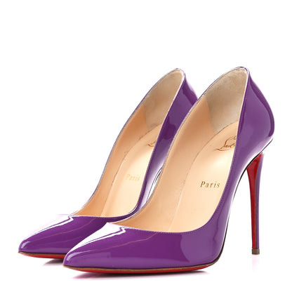 Christian Louboutin Patent Pigalle Follies 100 Pumps 38 Digitale 3 of 8