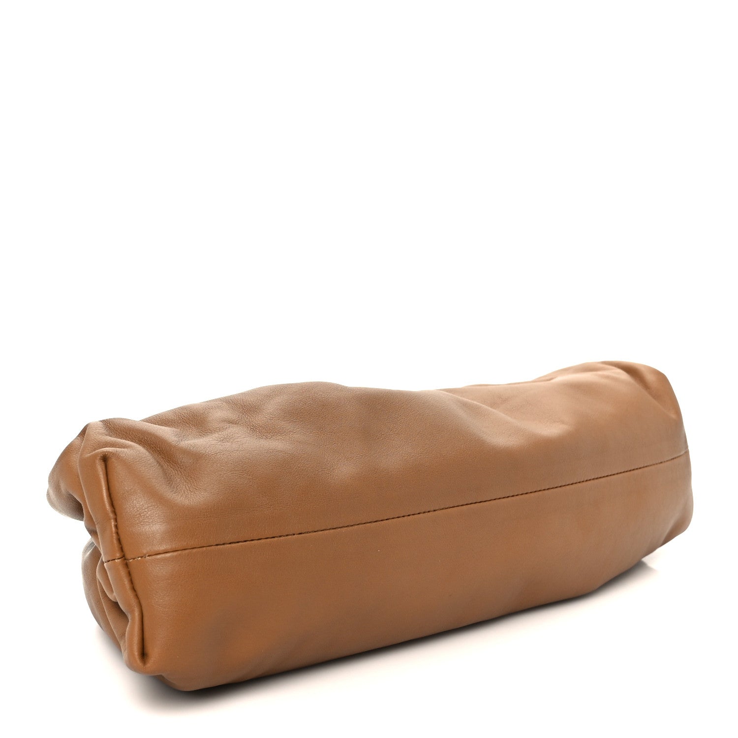 Bottega Veneta Smooth Butter Calf The Pouch Oversized Clutch Cammello 4 of 11