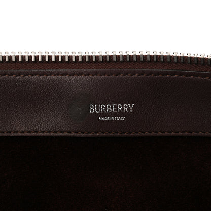 Burberry Suede Large Knight Bag Cocoa 6 of 10