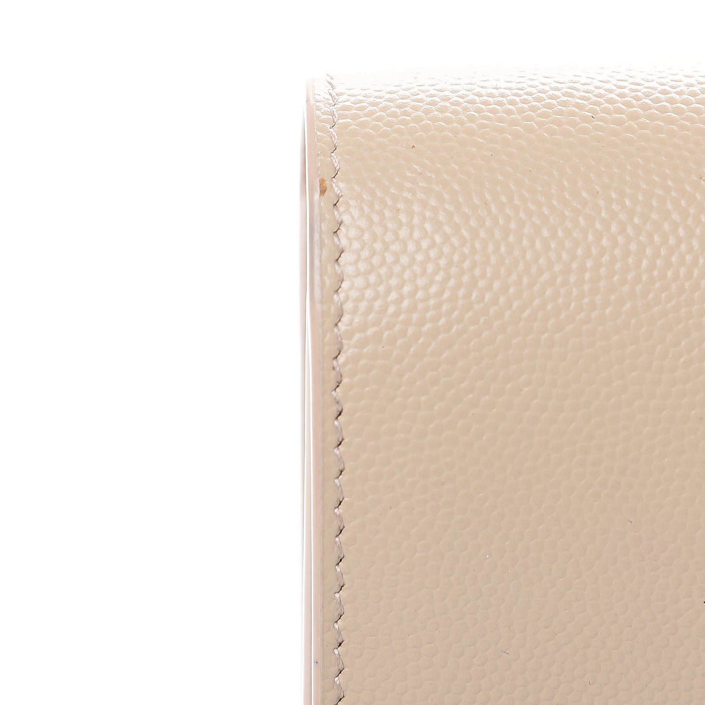 Grain De Poudre Classic Kate Monogram Clutch Nude Powder