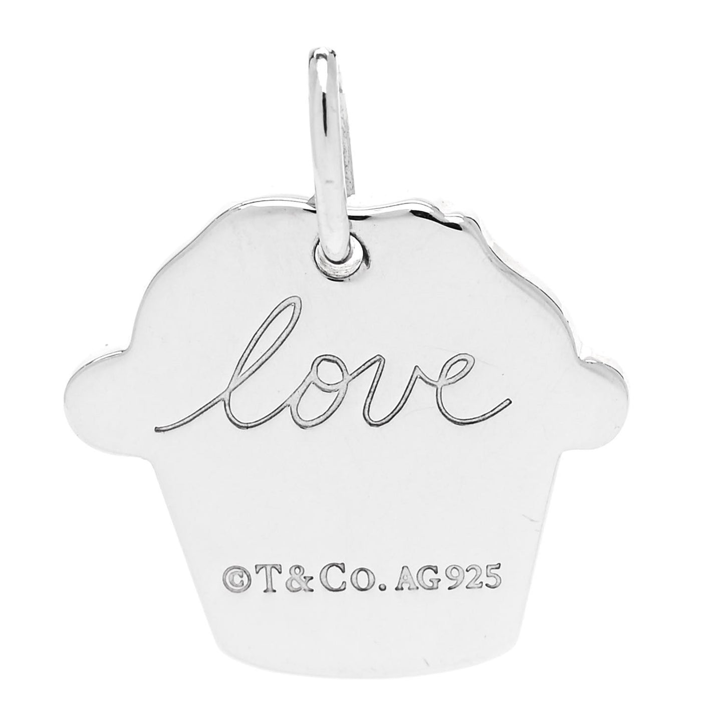 Sterling Silver Love Muffin Charm