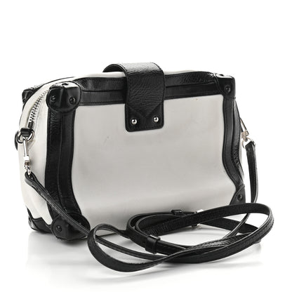 Louis Vuitton Calfskin Petite Malle Soft MM White 3 of 9