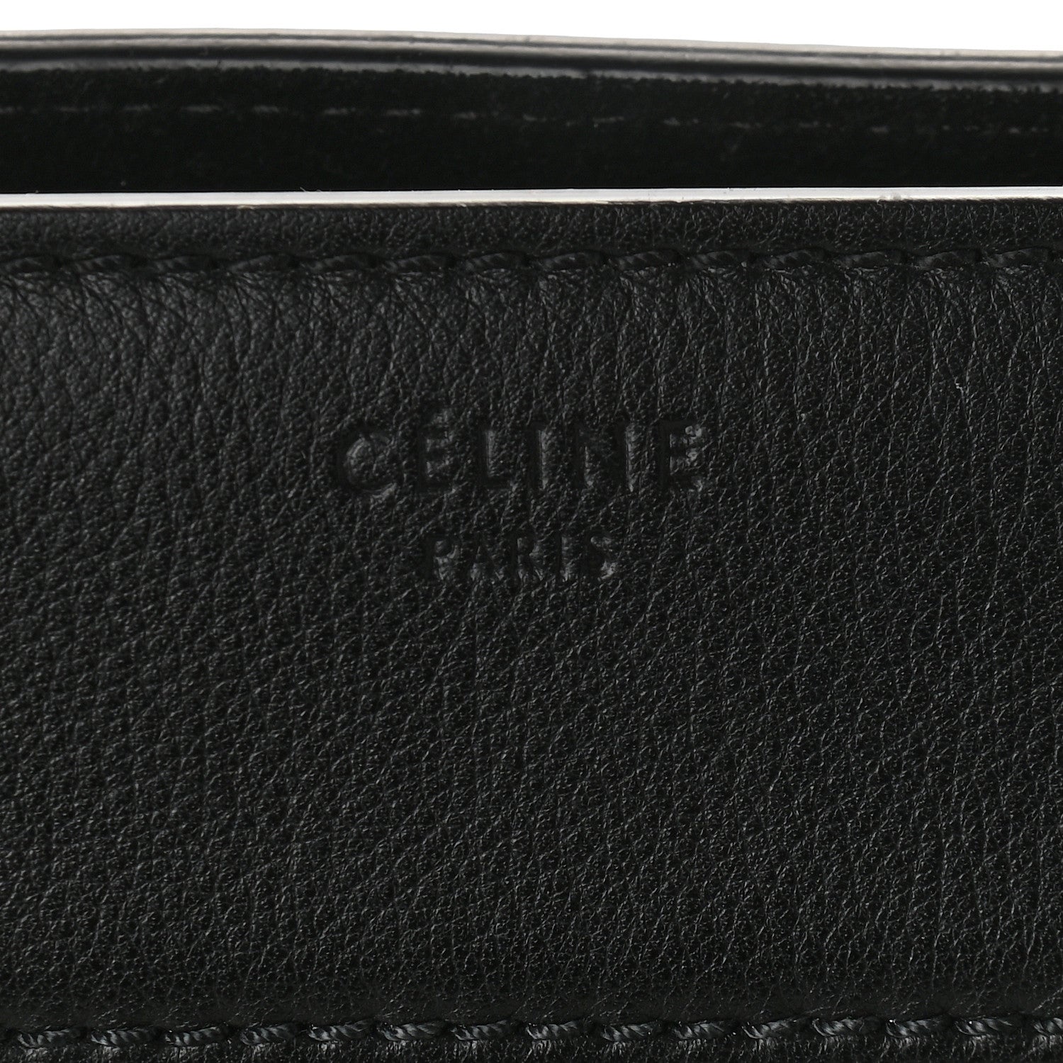 Celine Supple Calfskin Large Phantom Luggage Black 6 of 10
