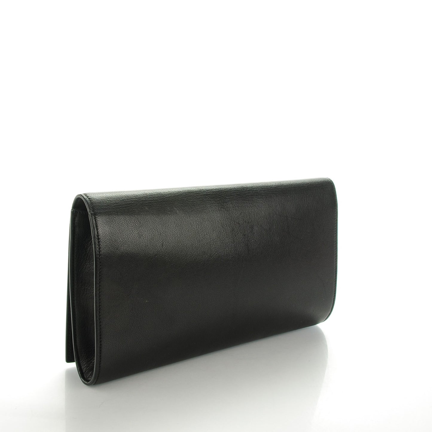Goatskin Monogram Large Belle De Jour Clutch Black
