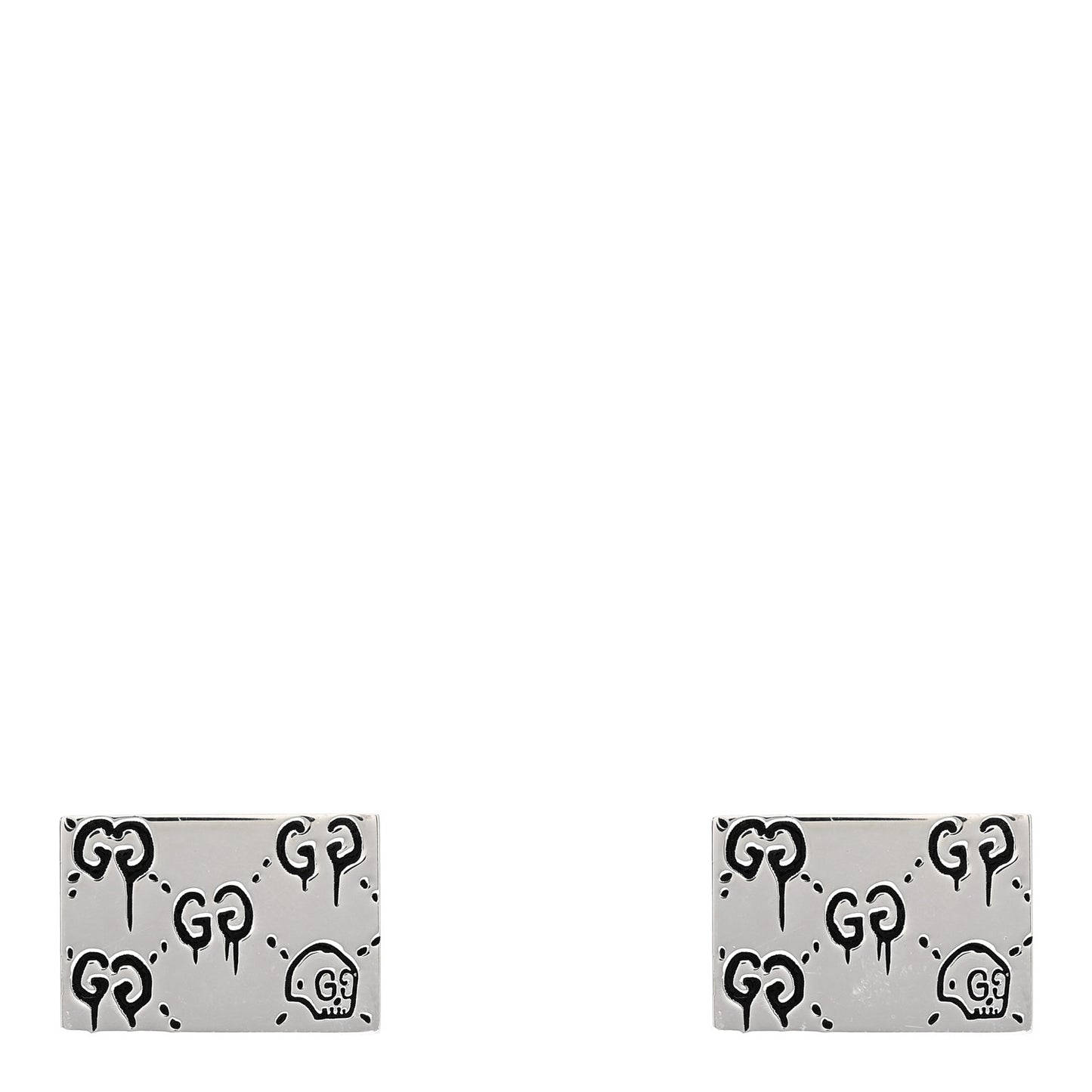 Sterling Silver GucciGhost Skull Cufflinks