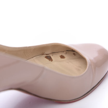 Christian Louboutin Patent Simple 70 Pumps 37.5 Nude 11 of 12