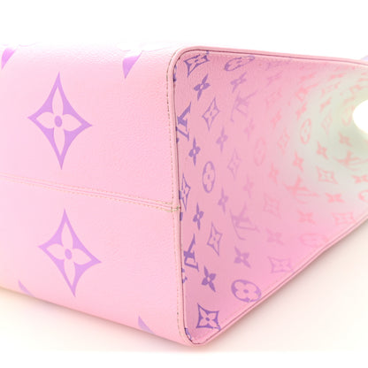 Louis Vuitton Monogram Giant Spring In The City Onthego GM Sunrise Pastel 9 of 11