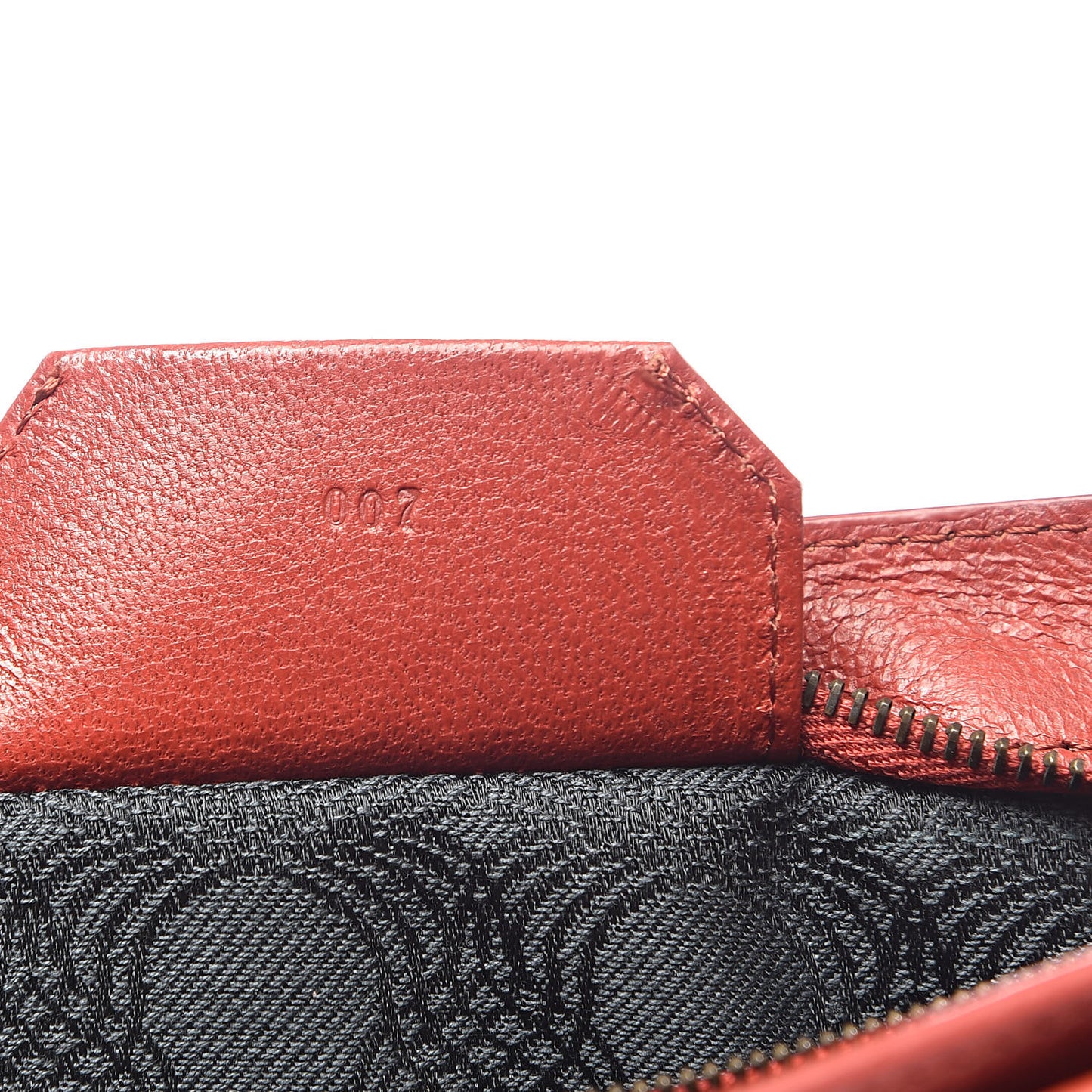 Lambskin PS1 Pochette Clutch Paprika