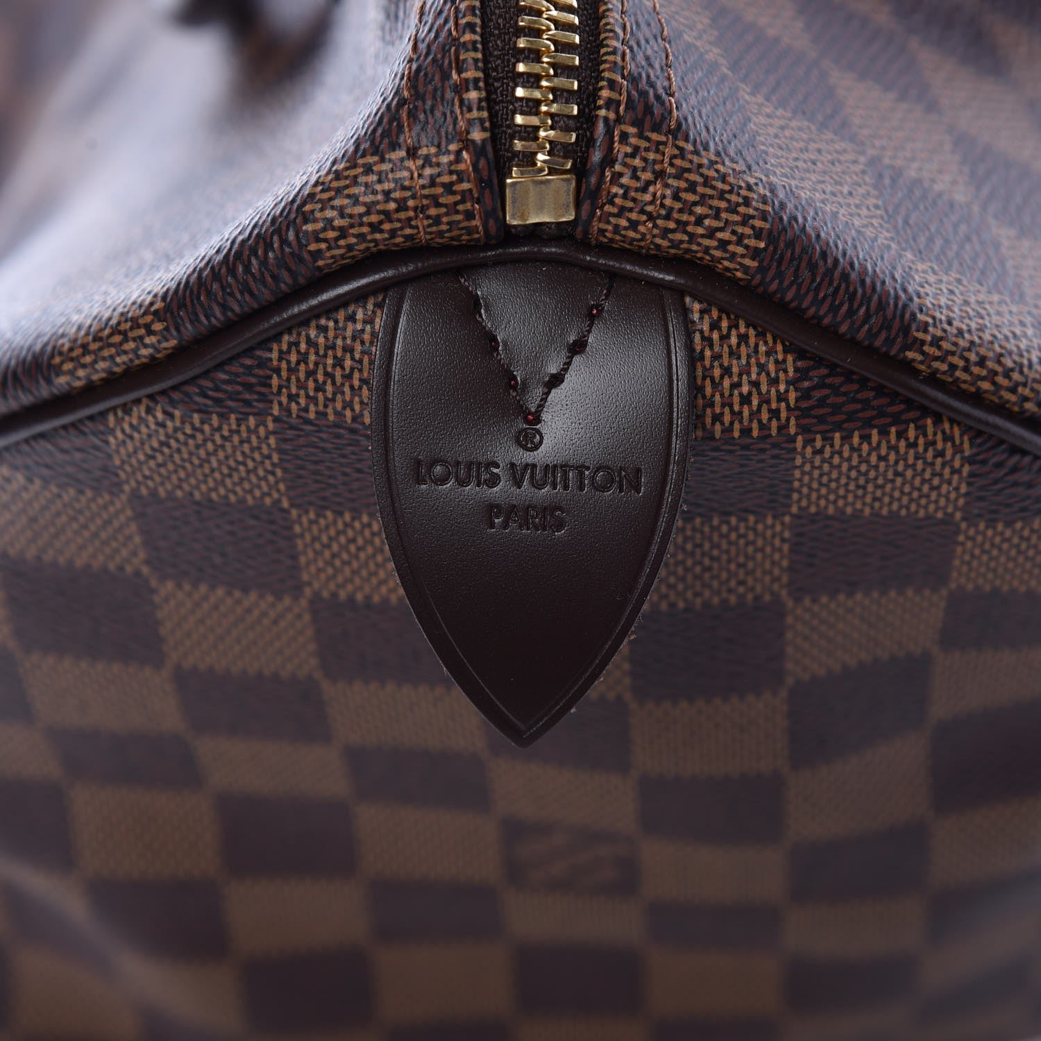 Louis Vuitton Damier Ebene Speedy 30 6 of 9