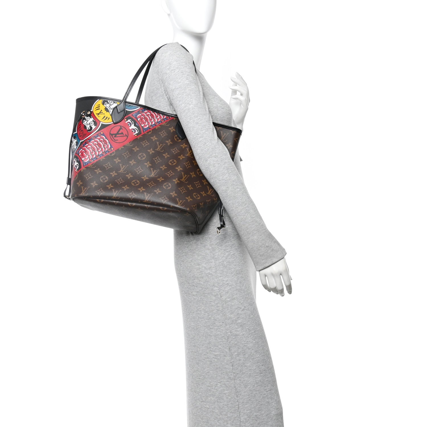 Louis Vuitton Monogram Kabuki Neverfull MM 2 of 12
