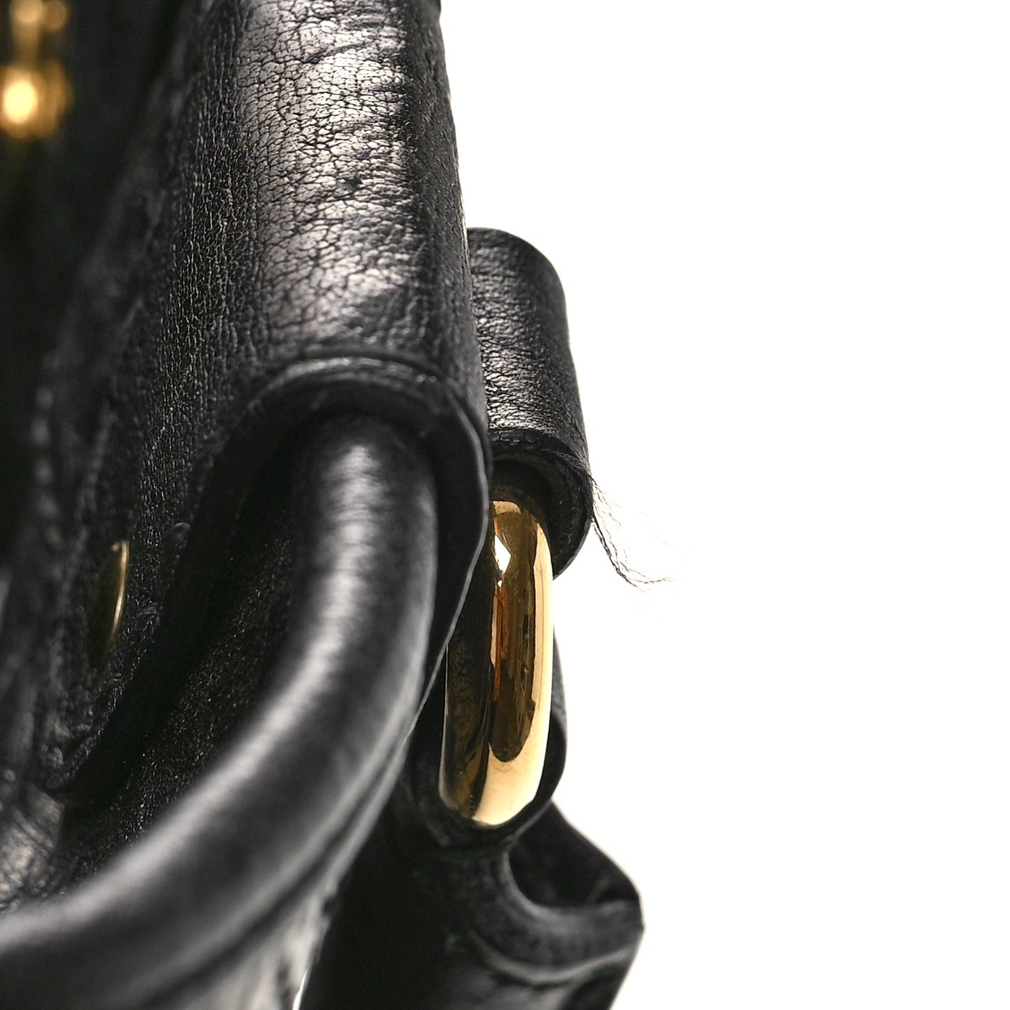 Snakeskin Large GG Running Tote Black