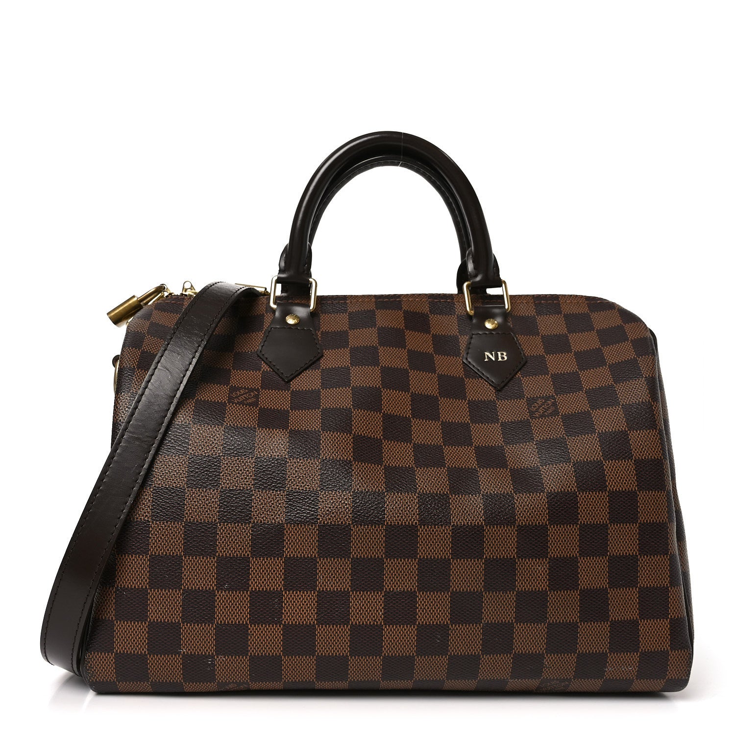 Louis Vuitton Damier Ebene Speedy Bandouliere 30 1 of 10