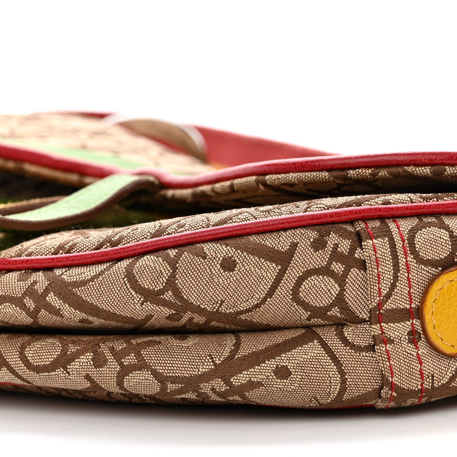 Christian Dior Monogram Rasta Saddle Bag Beige 10 of 10