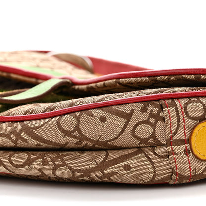 Christian Dior Monogram Rasta Saddle Bag Beige 10 of 10