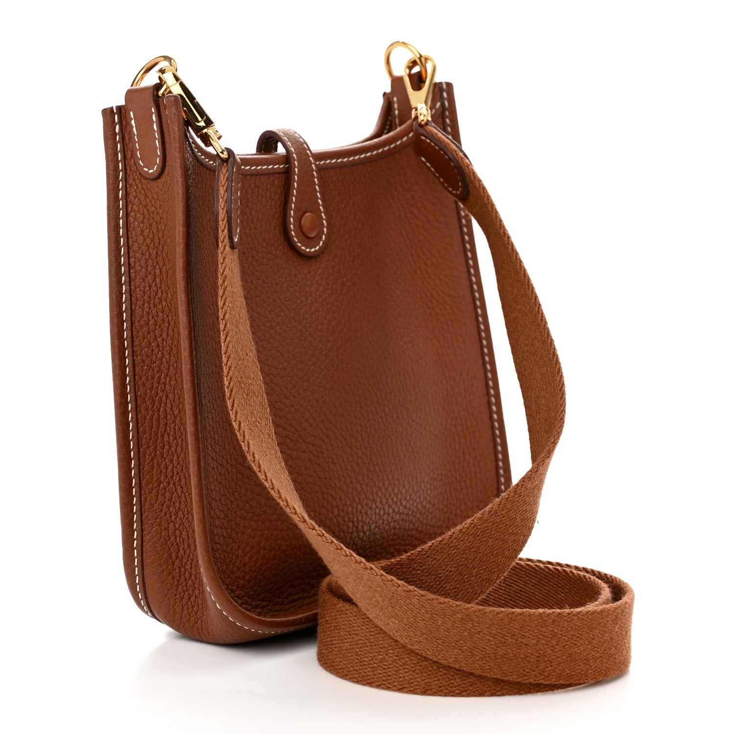 Hermes Taurillon Clemence Evelyne TPM Gold 3 of 10