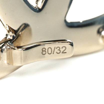 Chanel Denim CC Belt 80 32 Blue 4 of 5