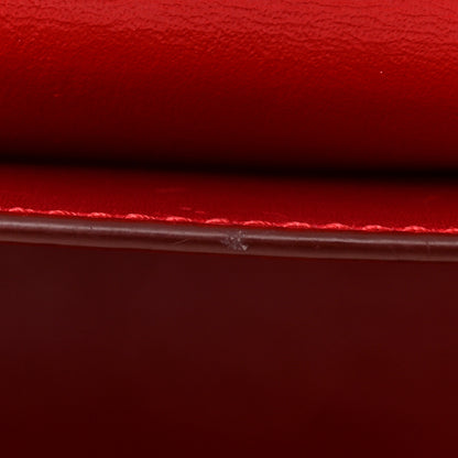 Salvatore Ferragamo Calfskin Abbey Crossbody Shoulder Bag Red 12 of 17