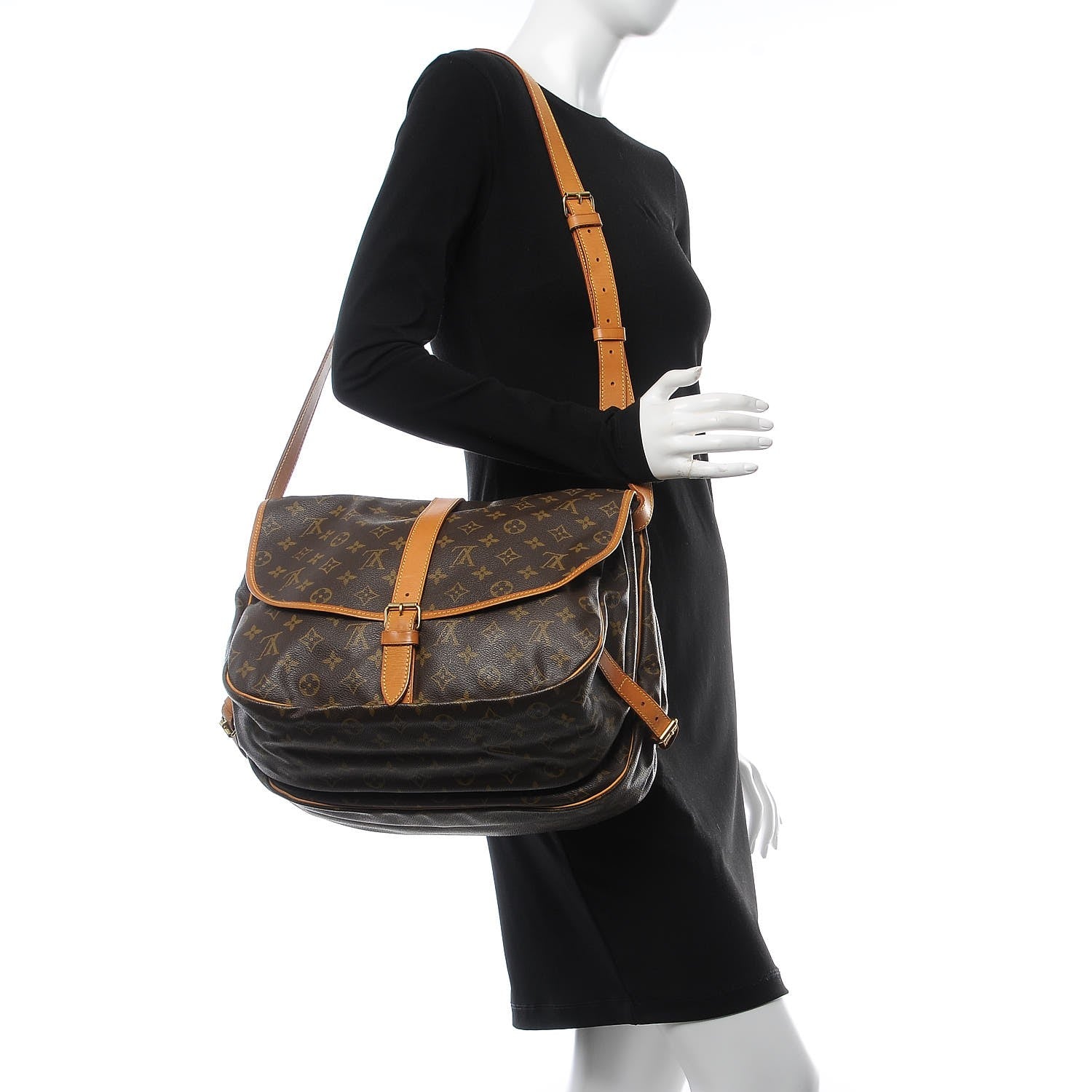 Louis Vuitton Monogram Saumur 35 2 of 10