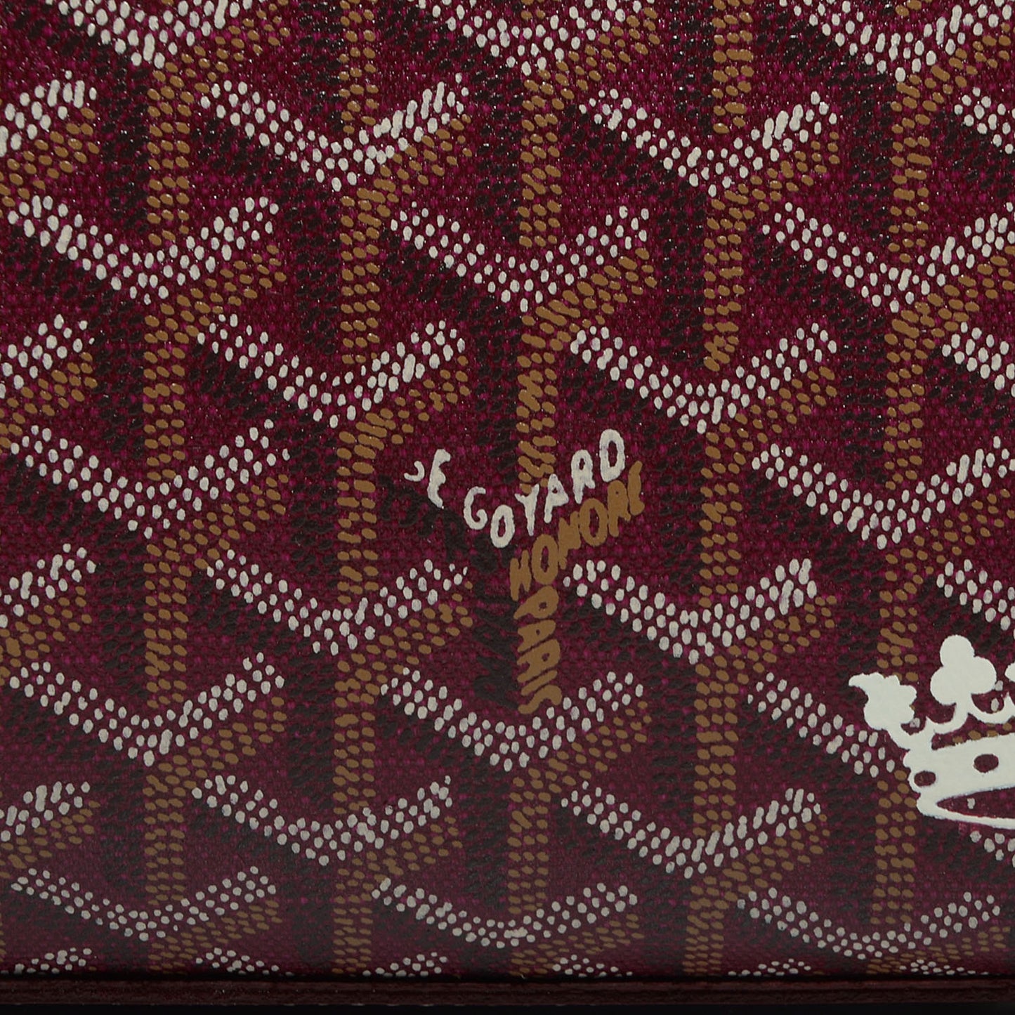 Goyardine Jersey GM Burgundy
