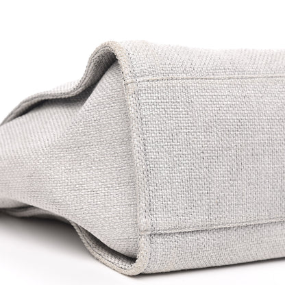 Chanel Canvas Medium Deauville Tote Grey 8 of 14