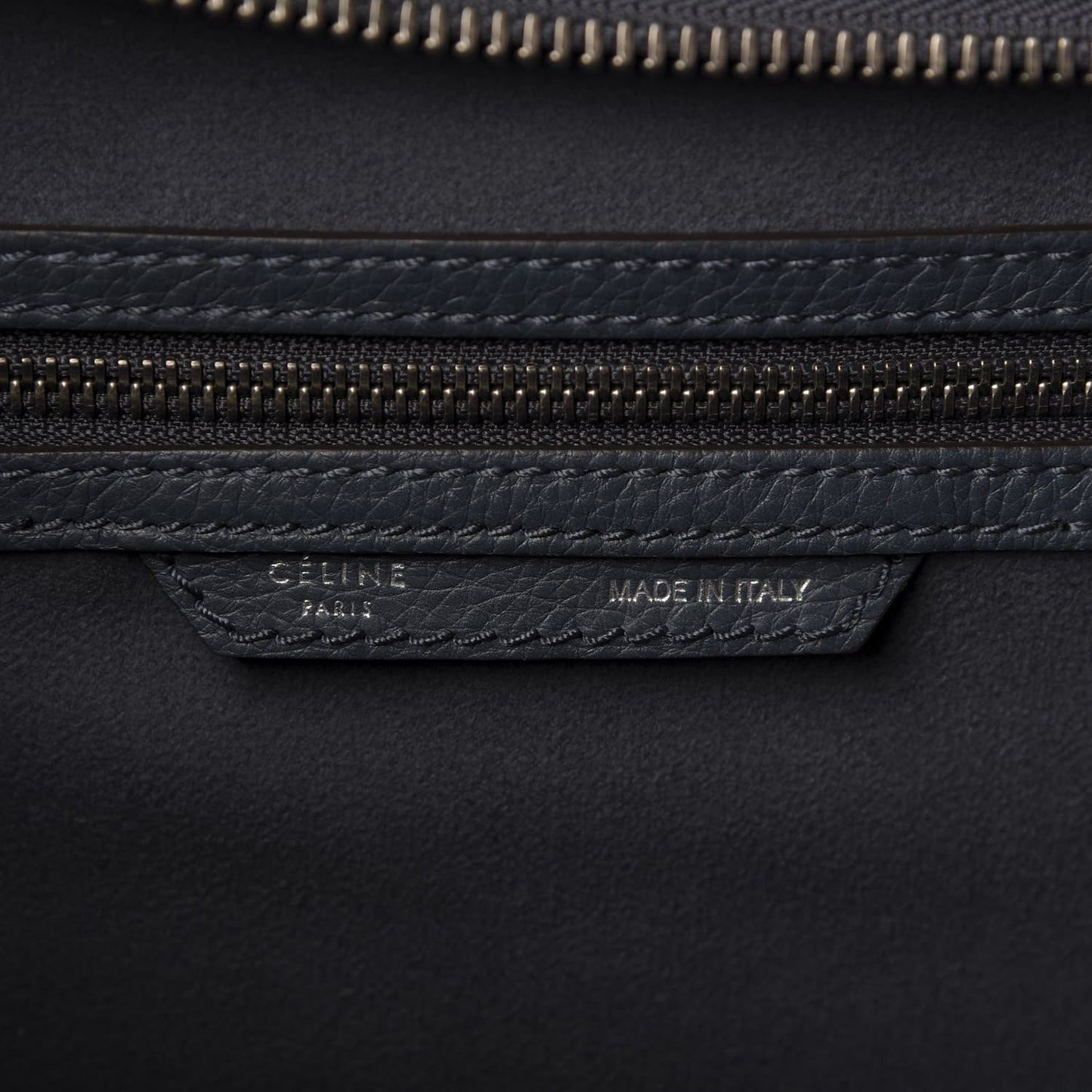 Drummed Calfskin Mini Luggage Orage