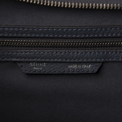 Celine Drummed Calfskin Mini Luggage Orage 8 of 10