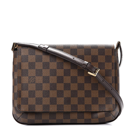 Louis Vuitton Damier Ebene Musette Tango 1 of 11