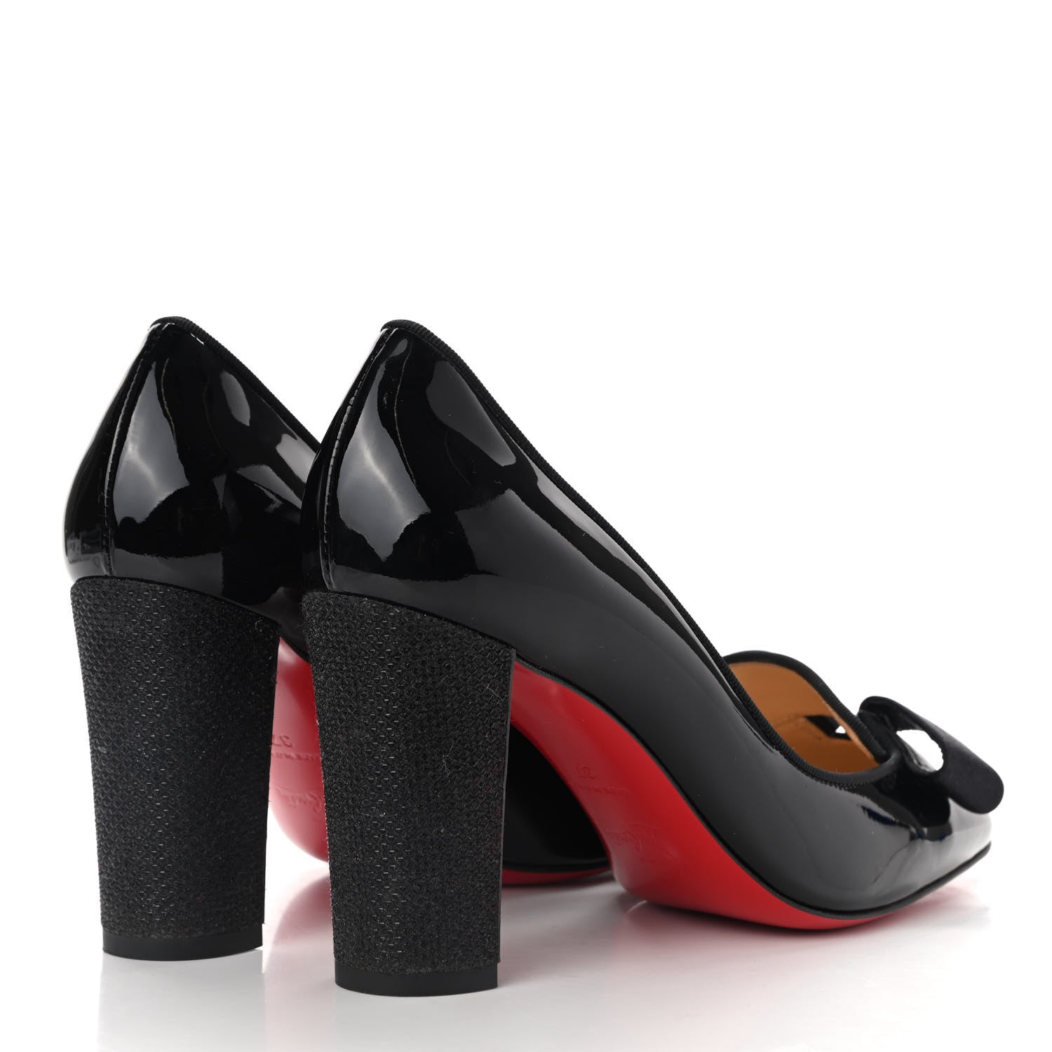 Christian Louboutin Patent Lagoyata 85 Pumps 37 Black 4 of 8