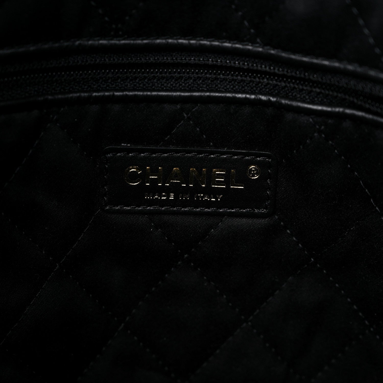 Chanel Shiny Calfskin Quilted Chanel 22 Black 7 of 10