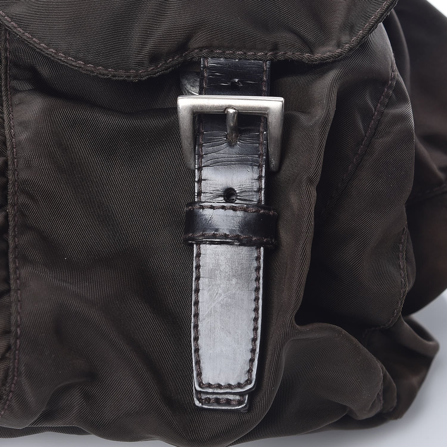 Prada Nylon Vela Small Backpack Ebano 11 of 16