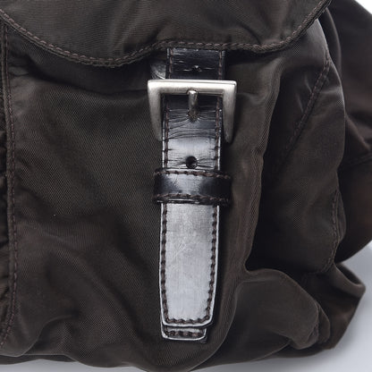 Prada Nylon Vela Small Backpack Ebano 11 of 16