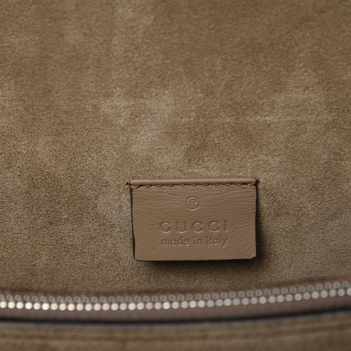 GG Supreme Monogram Medium Dionysus Shoulder Bag Taupe