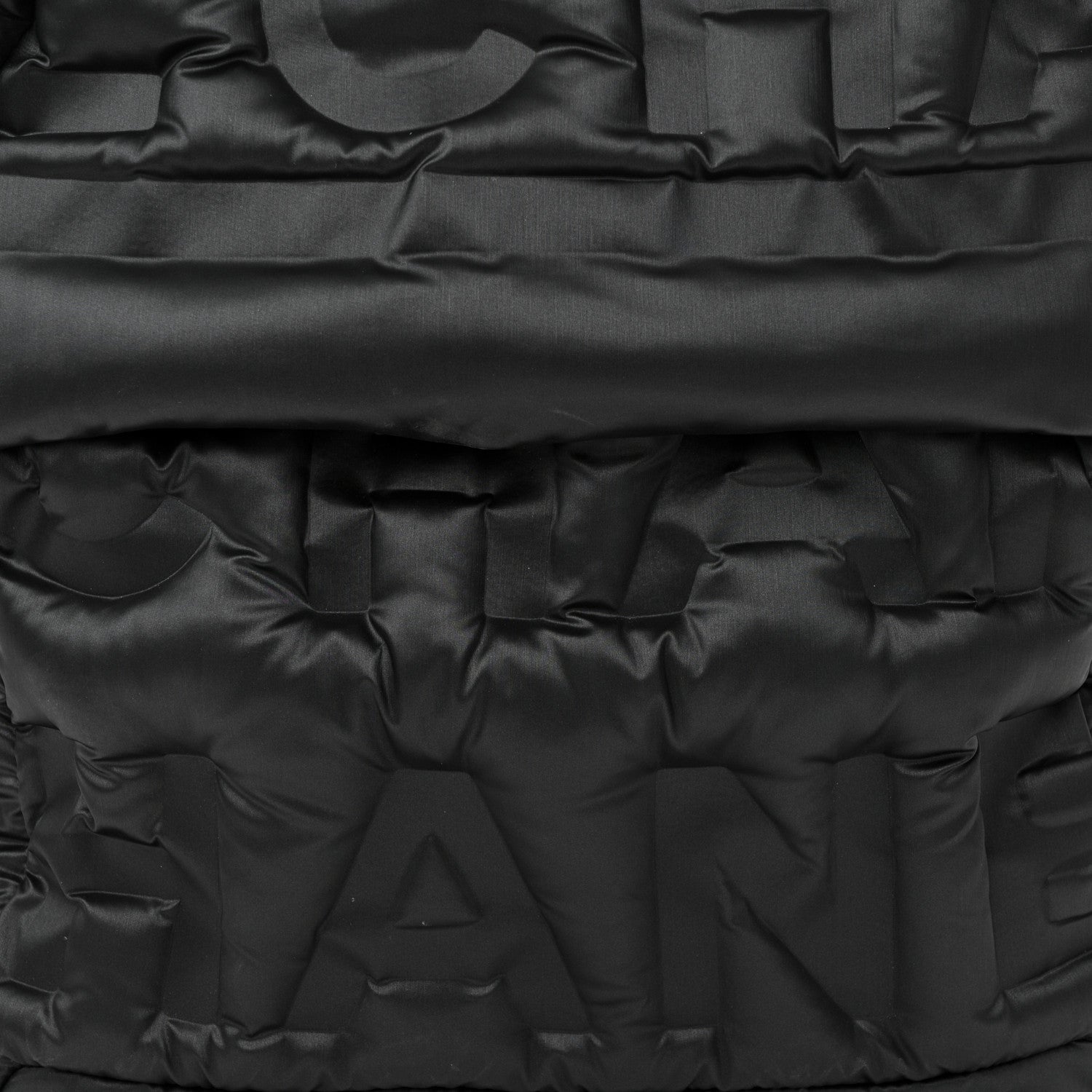 Chanel Nylon Embossed Doudoune Backpack Grey 13 of 16