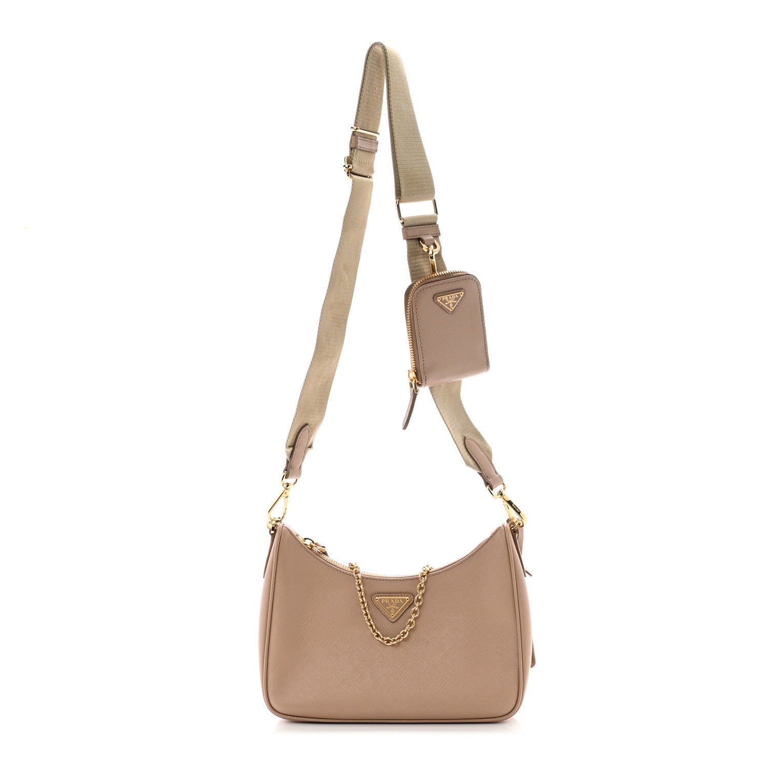 Prada Saffiano Lux Re-Edition 2005 Shoulder Bag Cammeo 1 of 9