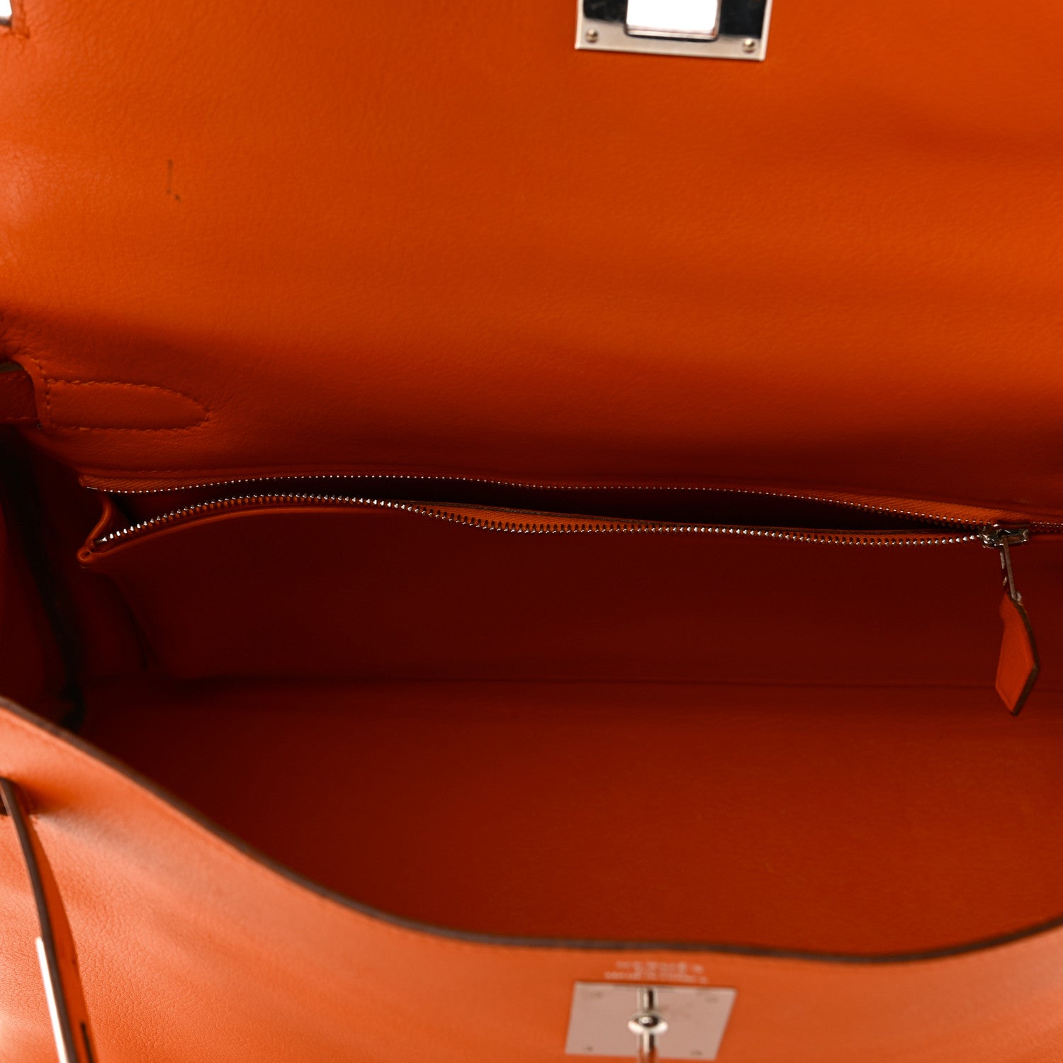 Hermes Swift Kelly Retourne 32 Orange 13 of 19