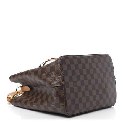 Louis Vuitton Damier Ebene Neonoe MM Safran 4 of 10