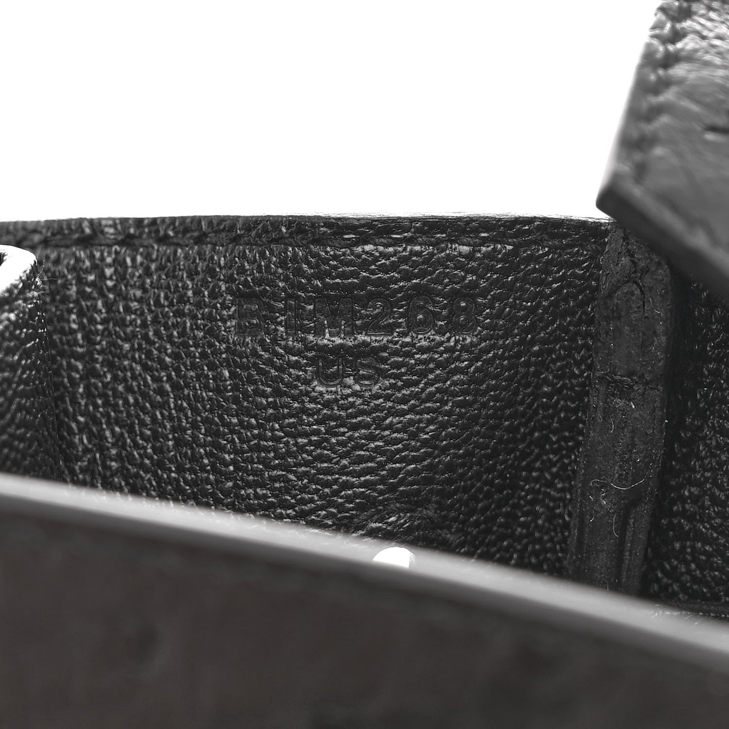 Hermes Ostrich Birkin 30 Black 7 of 11