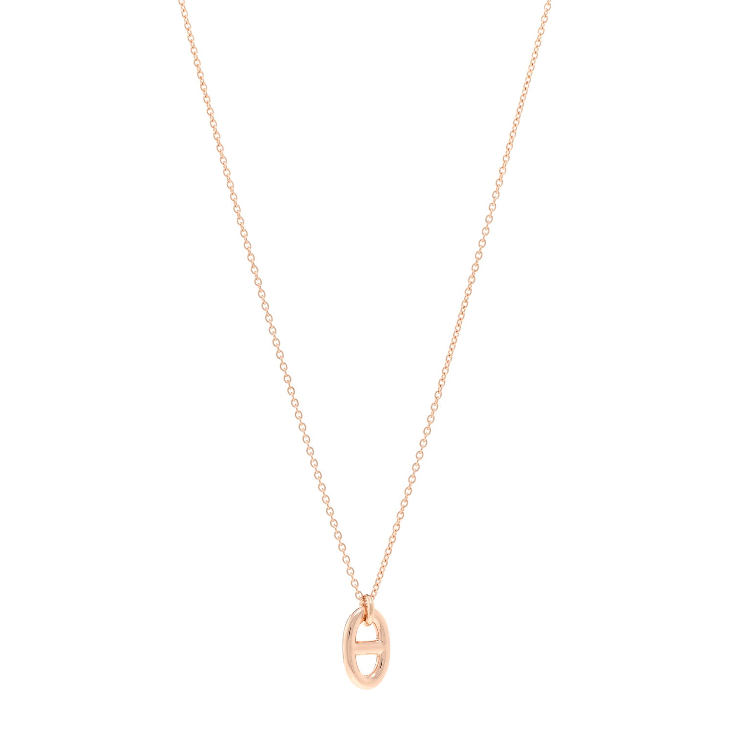 Hermes 18K Rose Gold PM Farandole Pendant Necklace 1 of 6