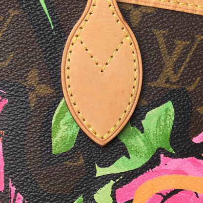 Louis Vuitton Monogram Roses Neverfull MM 10 of 11
