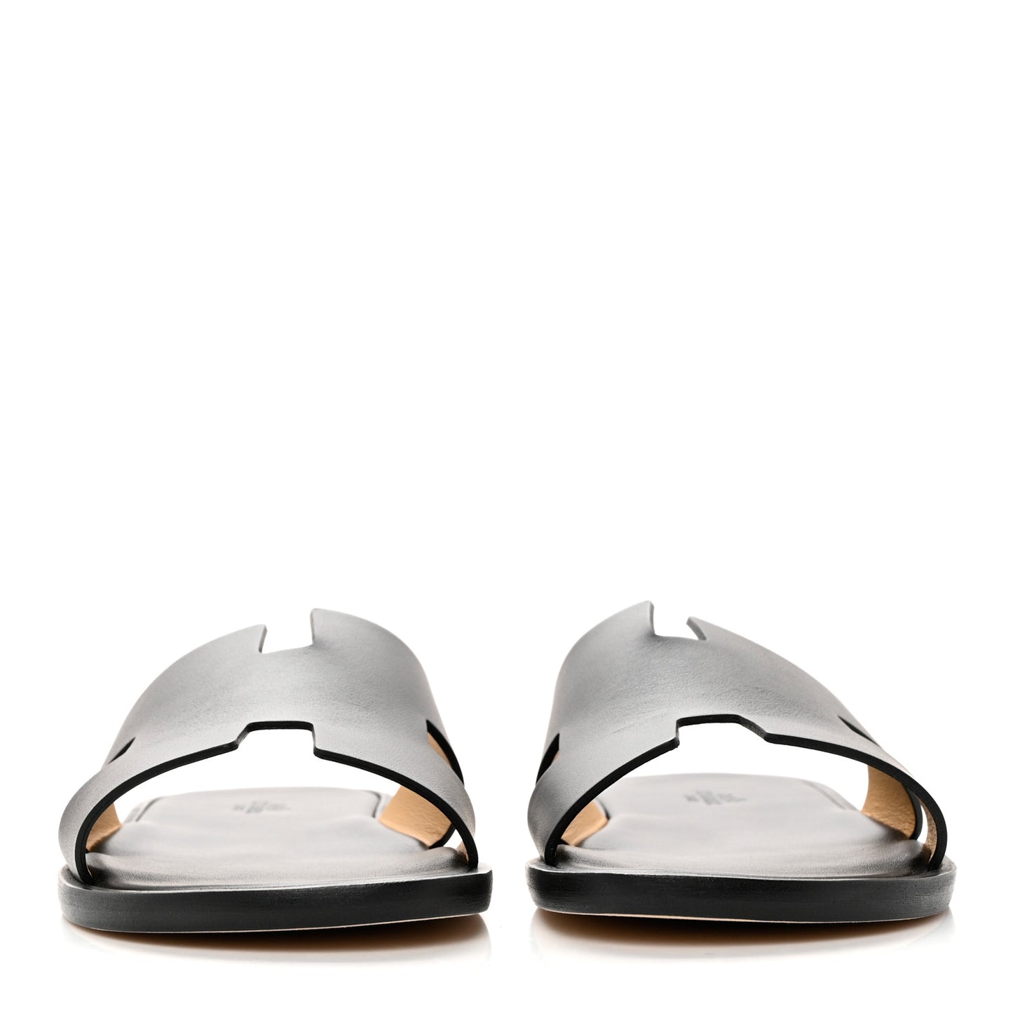 Calfskin Mens Izmir Sandals 41 Black