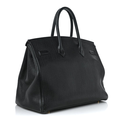 Hermes Fjord Birkin 35 Black 3 of 16