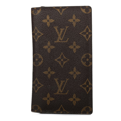 Louis Vuitton Monogram Checkbook Holder Case Wallet 1 of 7