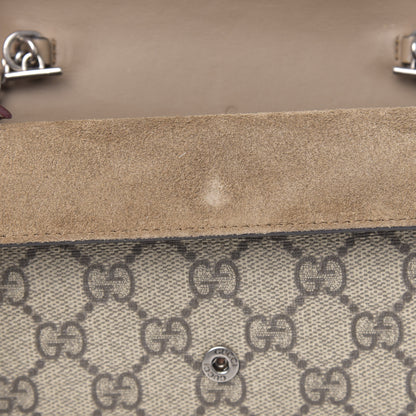 Gucci GG Supreme Monogram Super Mini Dionysus Shoulder Bag Taupe 10 of 11