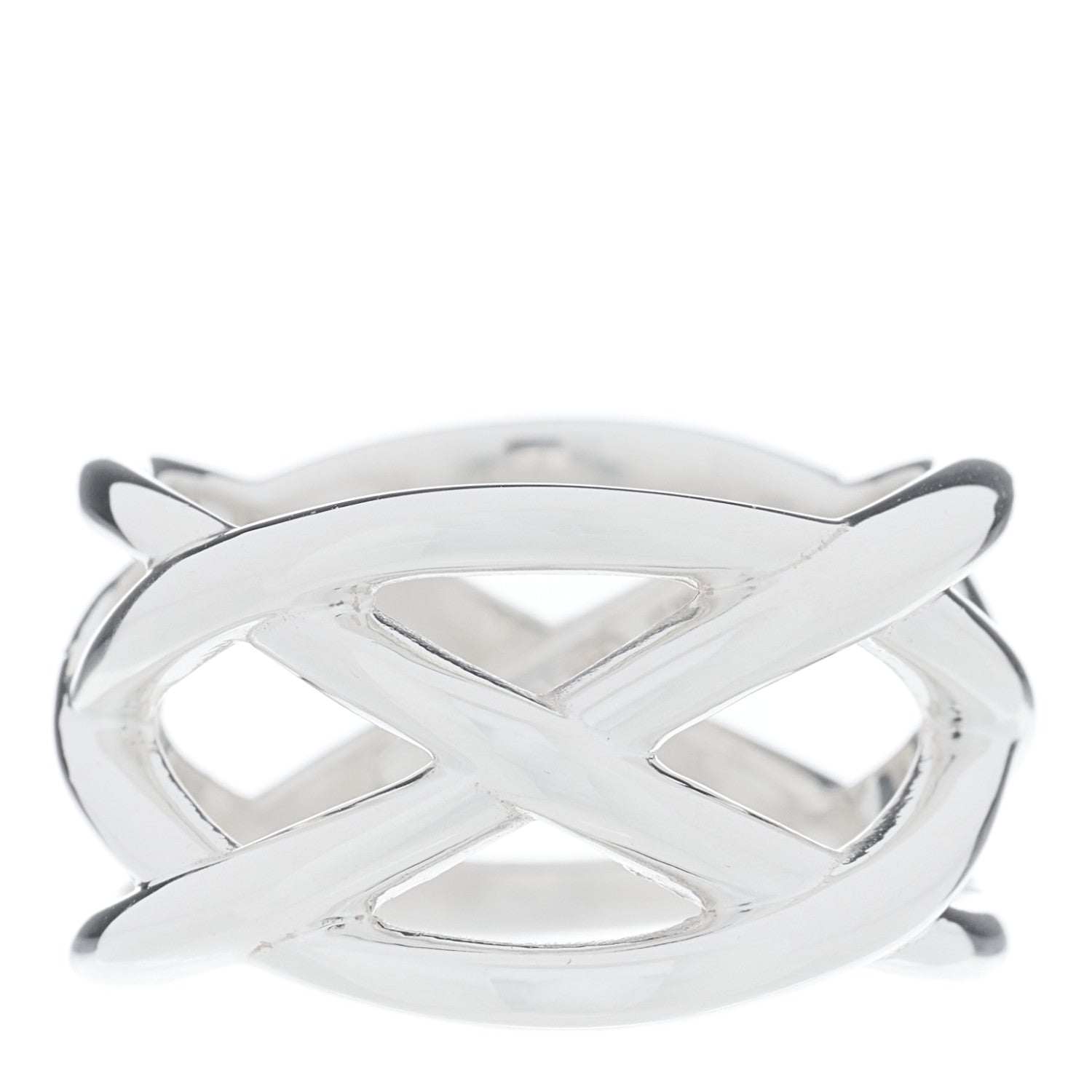 Tiffany Sterling Silver Celtic Knot Ring 53 6.25 1 of 4
