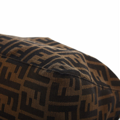 Fendi Zucca Cuoio Lucido Mini Pochette Tobacco Rosso Scuro 9 of 11