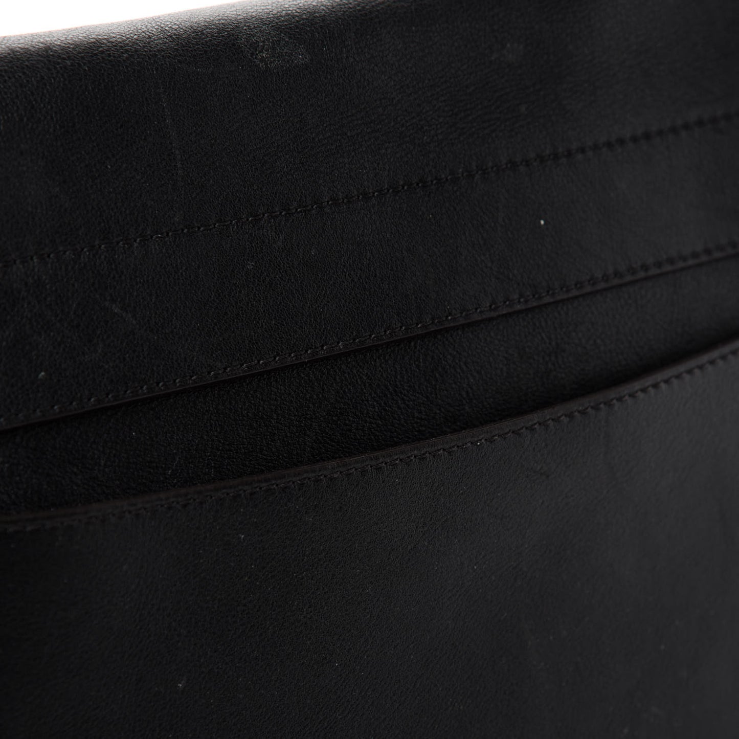 Calfskin Medium Faye Day Shoulder Bag Black