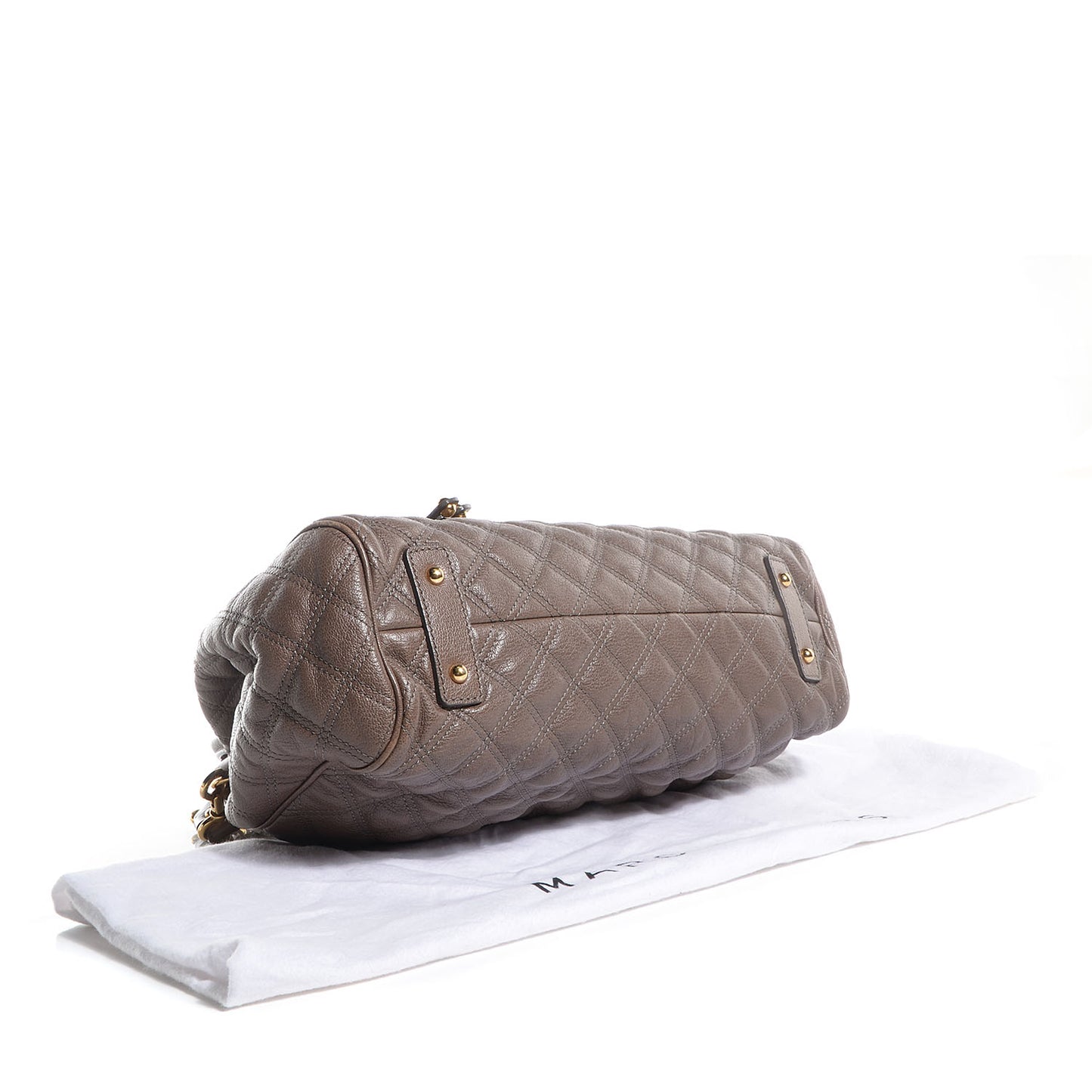 Quilted Leather Stam Mouse Grey