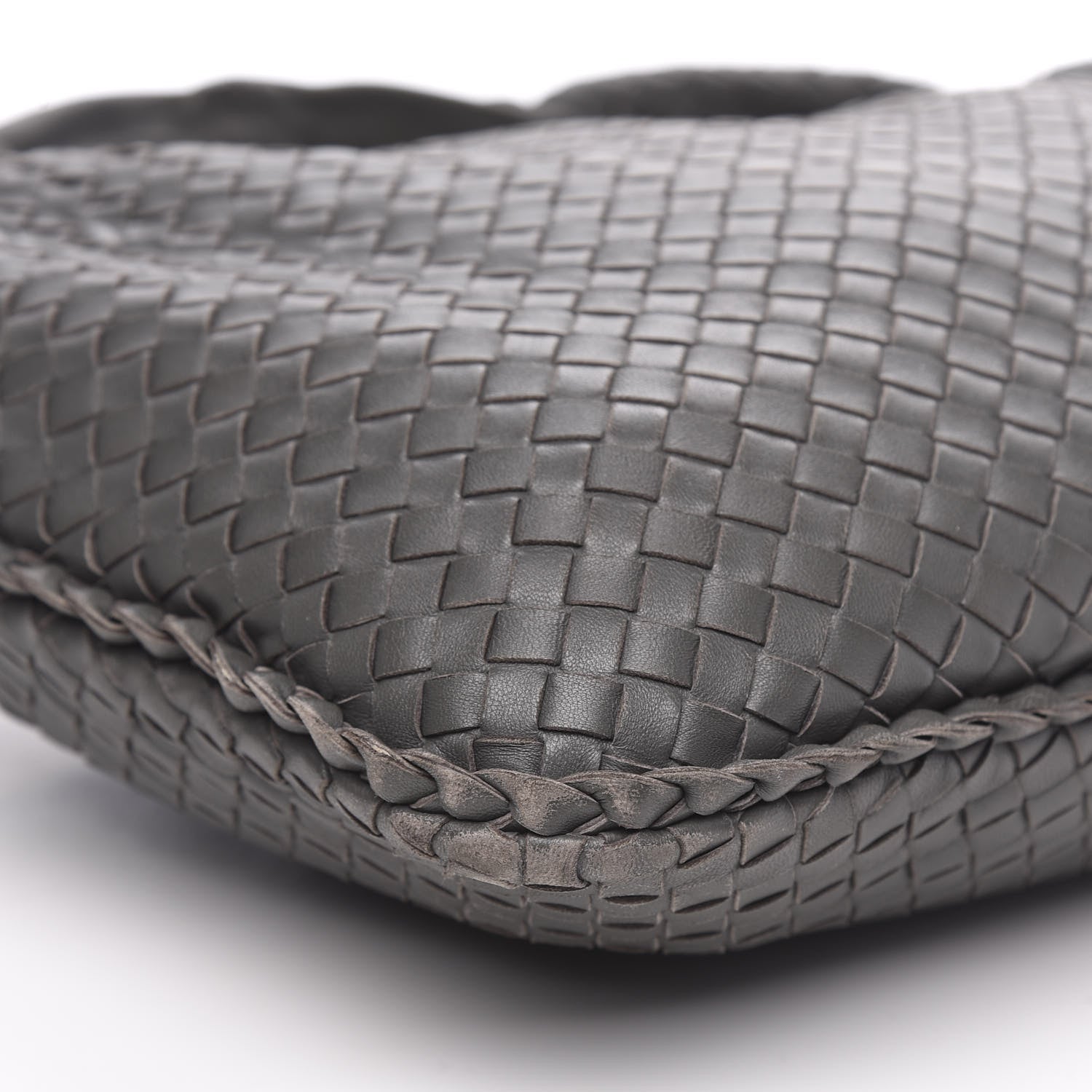 Bottega Veneta Nappa Intrecciato Large Veneta Hobo Grey 9 of 13